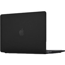 Meks Apple Macbook Pro 14. 2 2021 Macbook Buzlu Kapak - Siyah