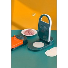 Safestore Pratik 2'si 1 Arada Mantı ve Börek Hamur Açma & Şekillendirme Aparatı Dumpling Maker