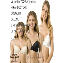Le Jardin Sütyen Angelina Micro Destekli Telli Basic B Kap 3 Renk Bir Arada 7050