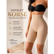Hb Trend Hayalet Korse Etkili Lazer Kesim Paçalı Iz Yapmaz Hayalet Şort Korse Kaymaz Silikonlu
