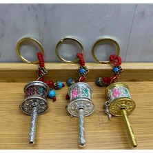 Meks Metal Feng Shui Şans Çarkı Anahtarlık ALK4458