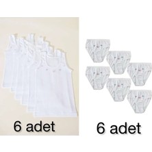 Hb Trend Tutku Külot Bikini Atlet Takım Kız Çocuk 12'li Set