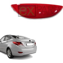 Expar Oto Hyundaı Accent Blue Arka Tampon Reflektörü Sol Taraf 2011 - 2015 Accent Arka Kedi Gözü