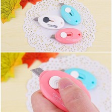 Str Store PM-14375 Çelik Bıçaklı Mini Tekli Falçata Maket Bıçağı