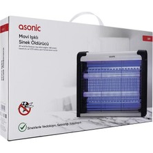Str Store Asonic AS-A29 Büyük Boy 6W+ 2000V Zincir Askısılı Iki Ledli Sinek Öldürücü