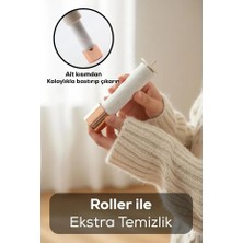 Str Store 6 Bıçaklı 2 Kademeli Tüy Tiftik Şarjlı Temizleme Makinesi ve Tüy Toplama Rulosu (Yedek Bıçaklı)
