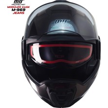 Mts M-969 Bronze 180 Derece Açılır Kask