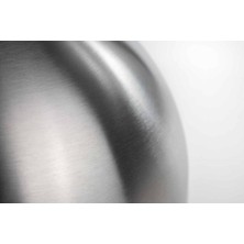 Str Store Salata Kasesi "blanda Blank" Servis Kasesi 28 cm Çap Paslanmaz Çelikten Gümüş