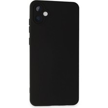 Str Store Samsung Galaxy A05 Kılıf Nano Içi Kadife Silikon - Siyah