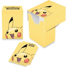 Ultra Pro Pikachu Yellow  Full View Deck Box Pokemon Kart Uyumlu