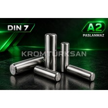 Krom Türksan Kromürksan -Paslanmaz  Paralel Pim 3X24 -15 Adet