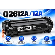 Bionet Teknik Canon 12A Q2612A – LBP2900/LBP2900B/LBP2900I/LBP3000 Uyumlu Muadil Toner