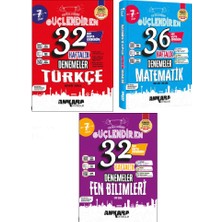 Ankara Yayıncılık Ankara Yayınları 7. Sınıf Güçlendiren Türkçe + Matematik + Fen Bilimleri 32 Haftalık Deneme Seti