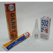Hsc Bilişim 502 Japon Yapıştırıcı+Derby Yapıştırma Ilacı Seti