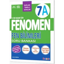 Fenomen Okul Yayınları 7. Sınıf Fen Bilimleri A Soru Bankası (Bağlam Temelli) (Mes Akademi Yapay Zeka Destekli Eğitim Seti)