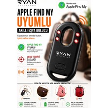 Bagajon Ryan Akıllı Eşya Bulucu Smart Tag – Ios Uyumlu Apple Find My Konum Takip & Gzl Kamera Lens Tespit Cihaz