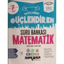 Ankara Yayıncılık 7. Sınıf Güçlendiren Matematik Soru Bankası (Mes Akademi Yapay Zeka Destekli Eğitim Seti)
