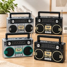 Str Store Şarjlı Bluetooth Hoparlör - Fm Radyo, Usb/tf Mp3 Çalar, Ibreli