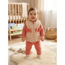 Kız Bebek Şişme Yelekli Takım