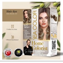 Str Store Home Colorist Set Saç Boyası 8.0 Bebek Kumralı Baby Blonde