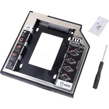 Toptan Budur 4716 9.5 mm Sata HDD Harddisk Caddy Kızak Kutu Laptop SSD Notebook Ikinci HDD Takma