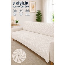 Elyar Kaymaz Taban Süngerli Welsoft Koltuk - Çekyat Örtüsü 170X210 ( 1 Adet ) Krem Rengi