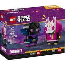 Toptan Budur 40884 Brickheadz Fortnite Drift Raven