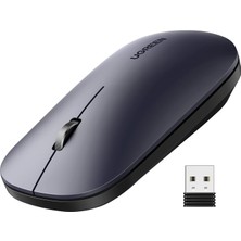 Str Store Kablosuz Fare, 2,4 Ghz USB Bağlantısı, Maks. 4000 Dpi, 18 Ay Pil Ömrü. Pc, Mac, Dizüstü Bilgisayar, Windows 11, 10, 8.1, 7, Macos, Linux ile Uyumlu (Siyah)
