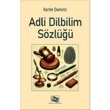 Anı Yayıncılık Adli Dilbilim Sözlüğü