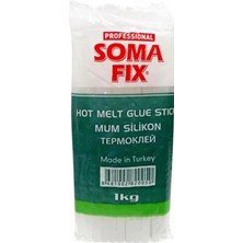 Somafix Mum Silikon Çubuk – Şeffaf Güçlü Yapıştırıcı