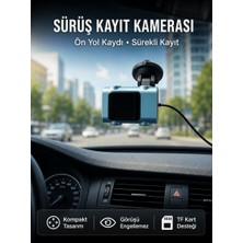 Str Store Araç Ön Cam Kamerası Sürüş Güvenliği Için Video Kayıt Yeni Nesil