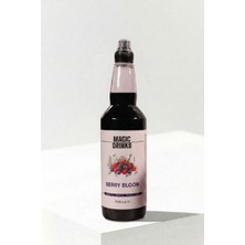 Magic Drinks Berry Bloom Ahududu, Yaban Mersini, Beyaz Çay Aromalı Konsantre Içecek 700 ml | Glikoz Şurubu ve Yapay Tatlandırıcı Içermez
