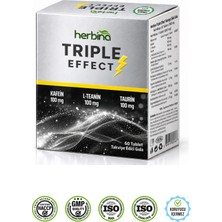 Herbina TRIPLE EFFECT Kafein L-Teanin Taurin Tablet