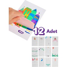 Maisonord Rainbow Squeegee Yedek Sanat Kartı (12 Adet)