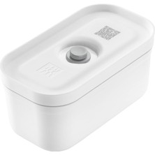 Str Store Fresh & Save Vakumlu Yemek Taşıma Kabı, S, Plastik, Beyaz-Gri