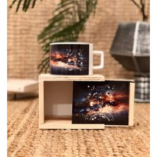 Str Store Space Roket Tasarımlı Kutulu Kupa