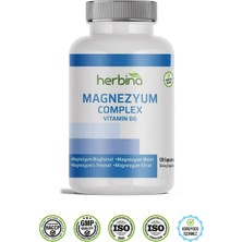 Herbina Magnezyum Bisglisinat L-Treonat Malat Sitrat 120 Kapsül