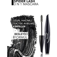 Str Store Hacim Veren 3 Etki 1 Arada Maskara (Siyah) - Spider Lash Mascara - 003-8690604110667