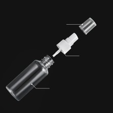 Str Store 30 ml Şeffaf Sprey Şişesi Boş Pet Şişe Kozmetik Atomizer 2'li