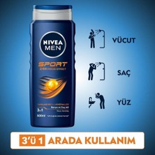 Str Store Men Sport Duş Jeli 500 ml + Invisible Black&white Fresh Erkek Roll-On Deodorant 50 ml
