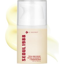 Str Store Ksecret Seoul 1988 Cream : Retinal Liposome 1% + Fermented Rice 50ML