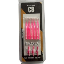 Caretta C8 8cm 5.5gr 5+3 Silikon Yem