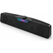 Astraltech Masaüstü Soundbar Hoparlör Siyah