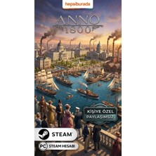 Ubisoft ANNO 1800 (PC Oyun) Steam Hesabı Kişiye Özel Paylaşımsız