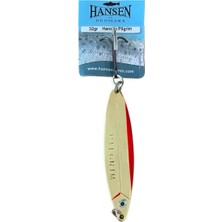 Hansen Pilgrim 8.9cm 32GR Gold/red Lüfer-Levrek Kaşık