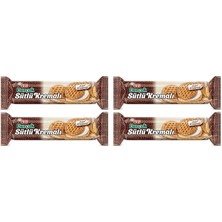 Burçak Sütlü Kremalı Yulaflı Bisküvi 100 G x 12 Adet (4 Paketi)