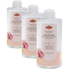 %100 Doğal Gül Suyu 150 ml (3 Paketi)