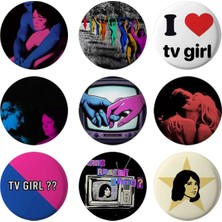 Major Selection 9 Adet Tv Girl Rozeti 44 mm