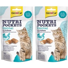 Nutripockets Kedi Ödülü Dental 60 gr 2li Paket