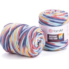 El Örgü Ipi Macrame Cord 5 mm Vr, 925, 2X500 gr